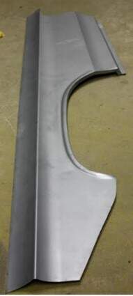 Pontiac 67/68 Seitenteil Reparaturblech rechts