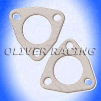 Auspuffflanschdichtung 3 Loch 2" paar