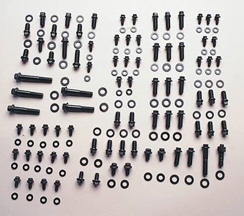 MOTORSCHRAUBENSET-SCHWARZ Pontiac 350 389 400 455