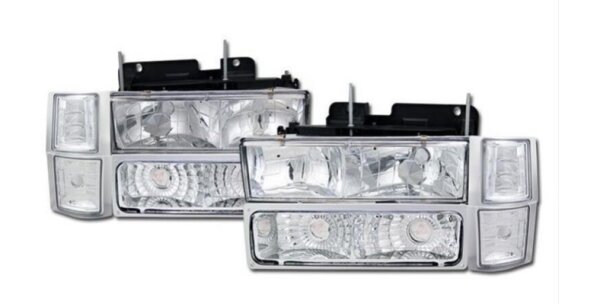 Scheinwerfer Set Klarglas