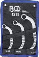 Starter- und Blockschlüssel-Satz | SW 10x13 - 17x19 mm | 3-tlg.