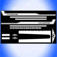 ZIERSTREIFENSET CAMARO YENKO 69 WEISS