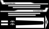 ZIERSTREIFENSET CAMARO YENKO 69 WEISS