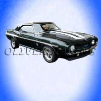 ZIERSTREIFENSET CAMARO YENKO 69 WEISS