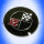 Decal Alu Emblem Rund Corvette Selbstklebend