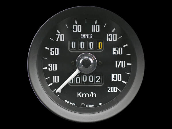 Tachometer Smith 200 Km/h