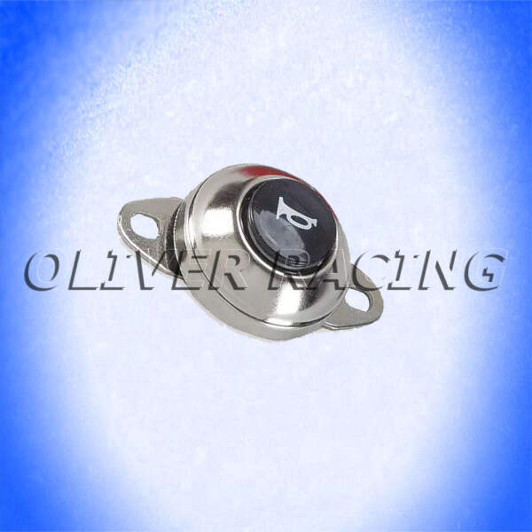 Hupenknopf Universal schraubbar für 12V bis 48V chrom schwarz universell