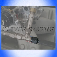 Dash Benzinanschluss Female auf 8 mm Schlauch Edelbrock Holley