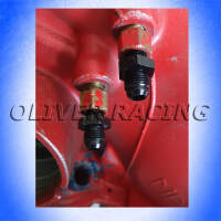 Adapter Automatikölleitung ATM Leitung Fitting 1/2 in.-20  auf 6AN Kühler Wasserkühler Automatikölkühler