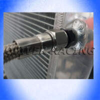 Adapter Automatikölleitung ATM Leitung Fitting 1/2 in.-20  auf 6AN Kühler Wasserkühler Automatikölkühler