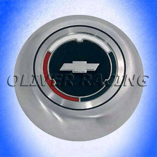 Grant Hupenknopf Chevrolet Bowtie schwarz Lenkrad Classic Challenger Chevy