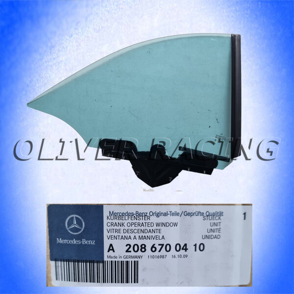 Seitenscheibe Scheibe hinten rechts Mercedes CLK Cabrio W208 A208 A2086700410