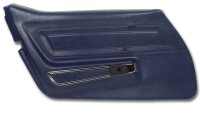 Türverkleidung links Corvette 1977 blau
