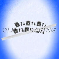 SCHWELLERLEISTE rechts Schweller Chevelle 1970 71 72 Rocker mit Klips Klammern