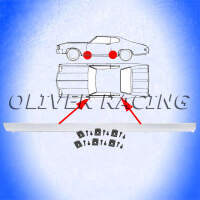 SCHWELLERLEISTE links Schweller mit Klips Chevrolet...