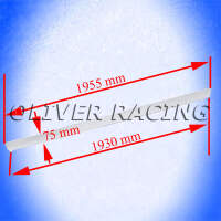 SCHWELLERLEISTE links Schweller mit Klips Chevrolet Chevelle 70 71 72 Rocker