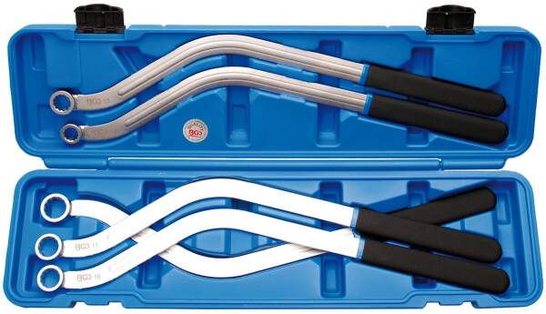 Spannrollenschlüssel-Satz | Zwölfkant, Spezialform | SW 13 - 19 mm | 5-tlg.