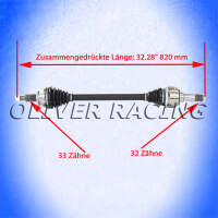 Antriebswelle hinten rechts Camaro 2010- 2015 Hinterachse...