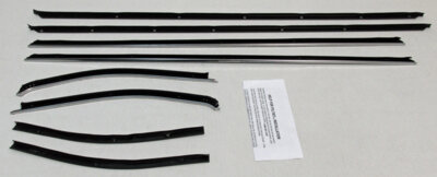 Fensterschachtleisten Set 69-72 Cutlass Supreme Special Molding