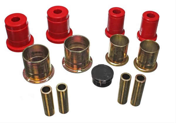 Querlenkerbuchsen Set Polyurethane Rot VA