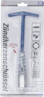 Zündkerzenschlüssel mit T-Griff, Gelenkfeder |...