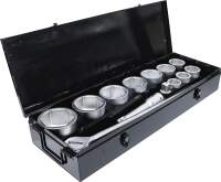 Steckschlüssel-Satz | Antrieb 25 mm (1") | SW 36 - 80 mm | 15-tlg.