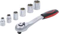 Steckschlüssel-Satz | Antrieb 10 mm (3/8") | SW 8 - 19 mm | 7-tlg.