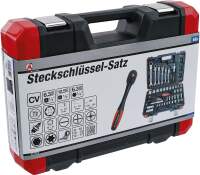 Steckschlüssel-Satz | Antrieb 6,3 mm (1/4") / 12,5 mm (1/2") | 68-tlg.