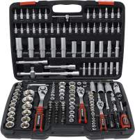 Steckschlüssel-Satz | Antrieb 6,3 mm (1/4") / 10 mm (3/8") / 12,5 mm (1/2") | 172-tlg.