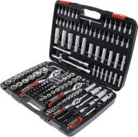 Steckschlüssel-Satz | Antrieb 6,3 mm (1/4") / 10 mm (3/8") / 12,5 mm (1/2") | 172-tlg.