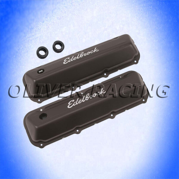 VENTILDECKEL SCHWARZ Mopar Small Block