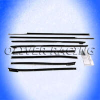Fensterschachtleistenset Cadillac DeVille Cabrio 67 68...