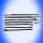 Fensterschachtleistenset Cadillac DeVille Cabrio 67/68