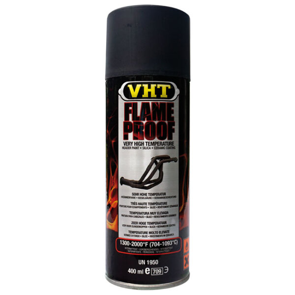 Auspufffarbe Schwarz Matt 400 ML