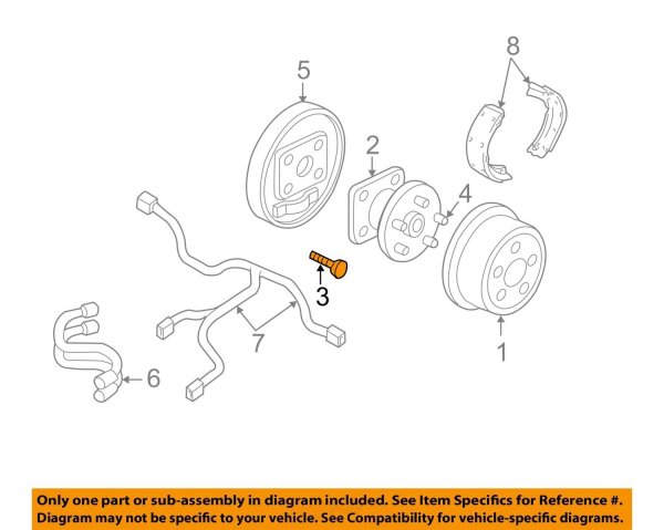 Schraube Radnabe HA Trans Sport Lumina Shilouette 97 - 05