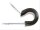Kabel Leitungsschelle, Stahl verzinkt 9,5 mm 3/8", Paar