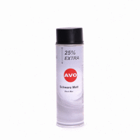 Lackspray 500 ml schwarz seiden matt