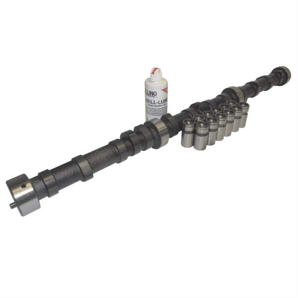 Nockenwelle mit Hydrostößeln Satz Nockenwellen-Kit, Serienersatz, hydraulische Flachstößel, angegebene Steuerzeit 262/262, Ventilhub 0,377/0,377, inklusive Stößel, AMC, Jeep, 4,2 l AMC-Reihensechszylinder, Kit