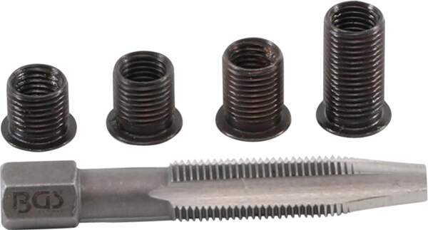 Reparatursatz für Zündkerzengewinde | M8 x 1,0 mm | 5-tlg.