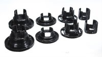 Hinterachsrahmen Buchsen Set Einsätze Schwarz