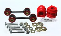 Stabilisator Buchsen und Koppelstangen Set Polyurethan Rot