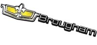 Brougham Emblem C-Säule Chevrolet Caprice 86 87 88 89 90