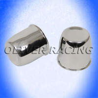 Nabenkappe chrom Chevrolet Ford Pontiac Oldsmobile Jeep GMC Käfer universal Durchmesser 67 x Höhe 77 mm