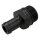 SCHLAUCHANSCHLUSS, BYPASS NPT 1"-14, 16 mm Anschluss, 51 mm Länge, Stahl, schwarz