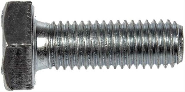 Schraube 3/8-16, 3 inch Länge, Grad 5, Stahl verzinkt, Gewindelänge 30 mm