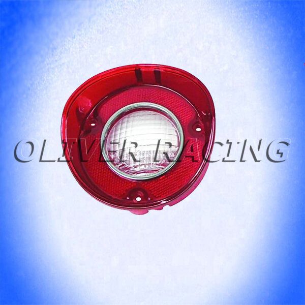 Rückleuchte Glas rot/weiß Links Chevrolet Chevelle 1972 72 Rücklicht
