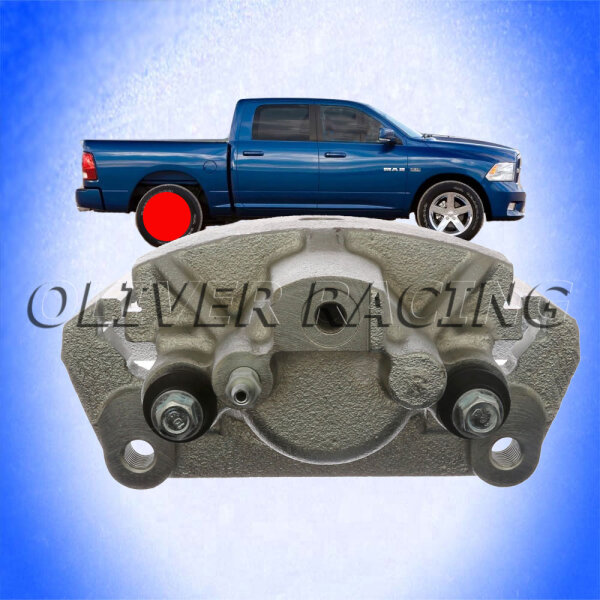 Bremssattel mit Halter HA hinten rechts Dodge RAM 1500 Durango 03-23