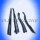 Fensterschachtleisten Cadillac Eldorado Cabrio 75 76 4 teiliges Set