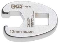 Hahnenfußschlüssel | Antrieb Innenvierkant 10 mm (3/8") | SW 13 mm
