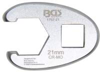 Hahnenfußschlüssel | Antrieb Innenvierkant 12,5 mm (1/2") | SW 21 mm